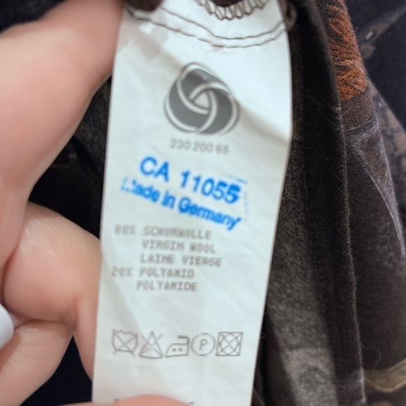 Vintage equestrian virgin wool long skirt hammer - Picture 6 of 11